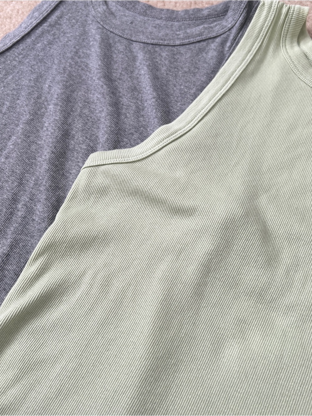 A New Day Ribbed Tank Top Set - Picture 2 of 2